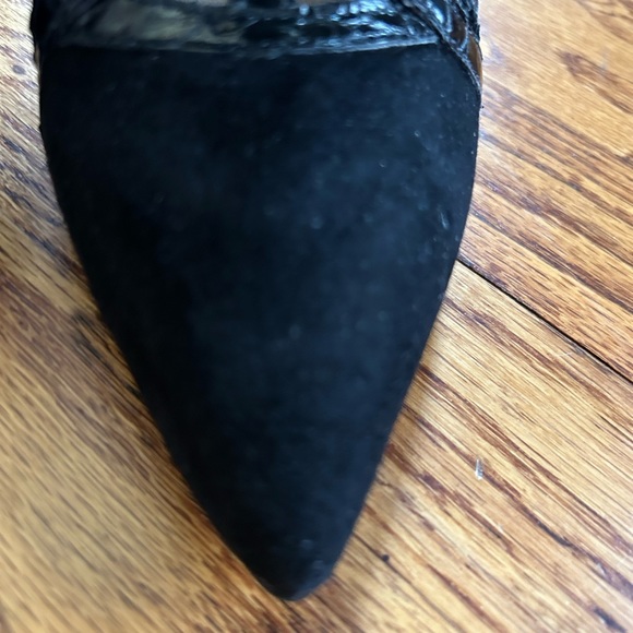 Sam Edelman Sydney Leather Suede Caged Pumps EUC - Picture 11 of 14